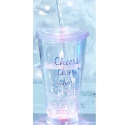 Vaisselle Et Accessoires De Table<Gifi Gobelet paille fond lumineux