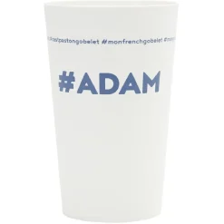 Gifi Gobelet plastique prénom #ADAM 33cl| Vaisselle Et Accessoires De Table