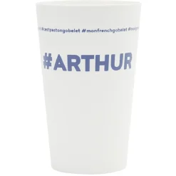 Gifi Gobelet plastique prénom #ARTHUR 33cl| Vaisselle Et Accessoires De Table
