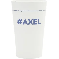 Gifi Gobelet plastique prénom #AXEL 33cl| Vaisselle Et Accessoires De Table