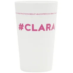 Gifi Gobelet plastique prénom #CLARA 33cl| Vaisselle Et Accessoires De Table