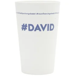 Gifi Gobelet plastique prénom #DAVID 33cl| Vaisselle Et Accessoires De Table