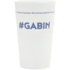 Gifi Gobelet plastique prénom #GABIN 33cl| Vaisselle Et Accessoires De Table