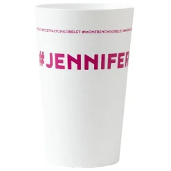 Gifi Gobelet plastique prénom #JENNIFER 33cl| Vaisselle Et Accessoires De Table