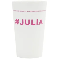 Gifi Gobelet plastique prénom #JULIA 33cl| Vaisselle Et Accessoires De Table