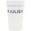 Gifi Gobelet plastique prénom #JULIEN 33cl| Vaisselle Et Accessoires De Table