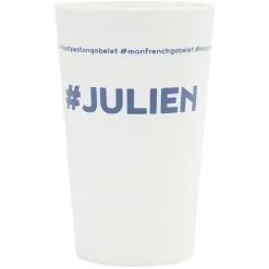 Gifi Gobelet plastique prénom #JULIEN 33cl| Vaisselle Et Accessoires De Table