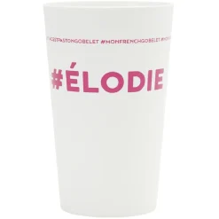 Gifi Gobelet plastique prénom #ÉLODIE 33cl| Vaisselle Et Accessoires De Table