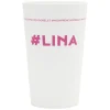 Gifi Gobelet plastique prénom #LINA 33cl| Vaisselle Et Accessoires De Table