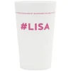 Gifi Gobelet plastique prénom #LISA 33cl| Vaisselle Et Accessoires De Table
