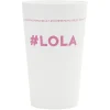 Gifi Gobelet plastique prénom #LOLA 33cl| Vaisselle Et Accessoires De Table