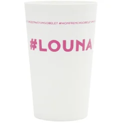 Vaisselle Et Accessoires De Table<Gifi Gobelet plastique prénom #LOUNA 33cl