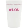 Gifi Gobelet plastique prénom #LOU 33cl| Vaisselle Et Accessoires De Table