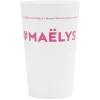 Gifi Gobelet plastique prénom #MAËLYS 33cl| Vaisselle Et Accessoires De Table