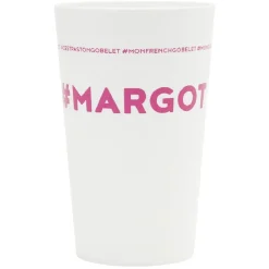 Gifi Gobelet plastique prénom #MARGOT 33cl| Vaisselle Et Accessoires De Table