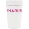 Gifi Gobelet plastique prénom #MARINE 33cl| Vaisselle Et Accessoires De Table