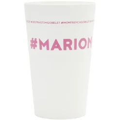 Gifi Gobelet plastique prénom #MARION 33cl| Vaisselle Et Accessoires De Table