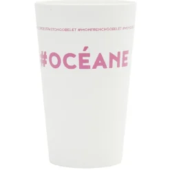 Gifi Gobelet plastique prénom #OCÉANE 33cl| Vaisselle Et Accessoires De Table