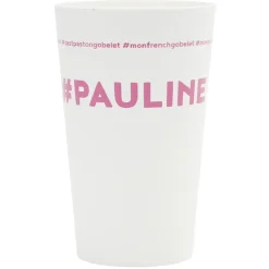 Gifi Gobelet plastique prénom #PAULINE 33cl| Vaisselle Et Accessoires De Table