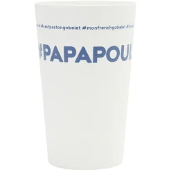 Gifi Gobelet plastique prénom #PAPAPOULE 33cl| Vaisselle Et Accessoires De Table