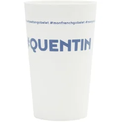 Gifi Gobelet plastique prénom #QUENTIN 33cl| Vaisselle Et Accessoires De Table