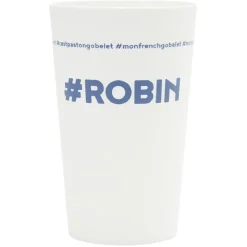 Gifi Gobelet plastique prénom #ROBIN 33cl| Vaisselle Et Accessoires De Table
