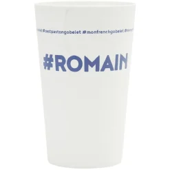 Gifi Gobelet plastique prénom #ROMAIN 33cl| Vaisselle Et Accessoires De Table