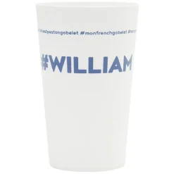 Gifi Gobelet plastique prénom #WILLIAM 33cl| Vaisselle Et Accessoires De Table