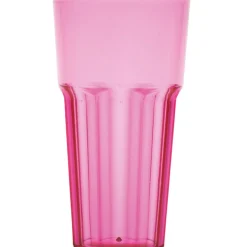 Gifi Gobelet plastique rigide rose transparent| Vaisselle Et Accessoires De Table