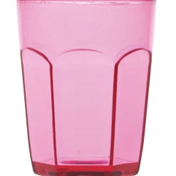 Gifi Gobelet plastique rigide rose transparent x6| Vaisselle Et Accessoires De Table