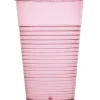 Gifi Gobelet plastique rose transparent x4| Vaisselle Et Accessoires De Table