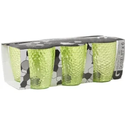 Vaisselle Et Accessoires De Table<Gifi Gobelet plastique vert martelé x6
