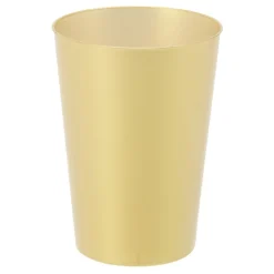 Gifi Gobelet réutilisable doré x6| Vaisselle Et Accessoires De Table