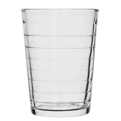 Gifi Gobelet strié en verre 20 cl x6| Vaisselle Et Accessoires De Table