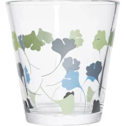 Gifi Gobelet verre motif fleurs 25cl - x3| Vaisselle Et Accessoires De Table