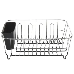 Rangement De Cuisine<Gifi Égouttoir à vaisselle gris et noir
