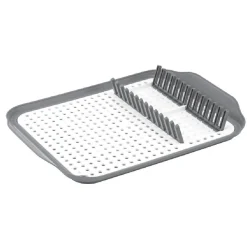 Rangement De Cuisine<Gifi Égouttoir à vaisselle 30,3x41,5x3,8cm plastique gris et blanc