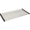 Rangement De Cuisine<Gifi Égouttoir en inox et silicone - L.46xl.24cm