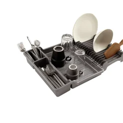 Rangement De Cuisine<Gifi Égouttoir pliable gris 35x30/50xH7 cm