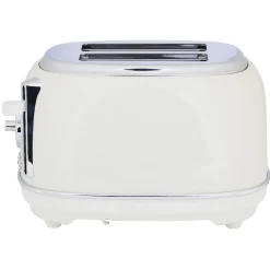 Petit Électroménager<Gifi Grille pain Homday retro blanc crème