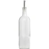 Gifi Huilier en verre avec bouchon inox| Vaisselle Et Accessoires De Table