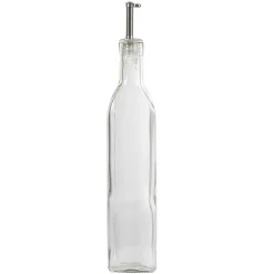 Gifi Huilier en verre avec bouchon inox| Vaisselle Et Accessoires De Table