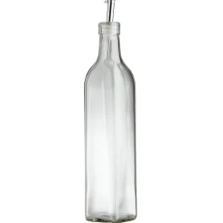 Gifi Huilier en verre avec bouchon inox| Vaisselle Et Accessoires De Table