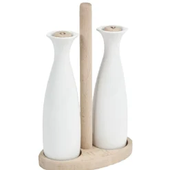Gifi Huilier et vinaigrier blanc| Vaisselle Et Accessoires De Table
