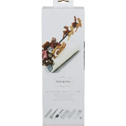 Cuisson<Gifi Kit bûche de Noël forme traîneau en vol