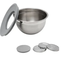 Préparation Culinaire<Gifi Kit bol mixeur avec accessoires de découpe inox