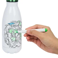 Conservation Alimentaire<Gifi Kit gourde isotherme 350mL à colorier avec 6 marqueurs