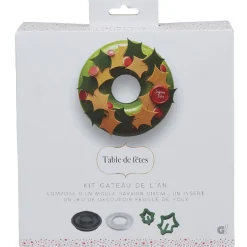 Cuisson<Gifi Kit gâteau couronne du nouvel an