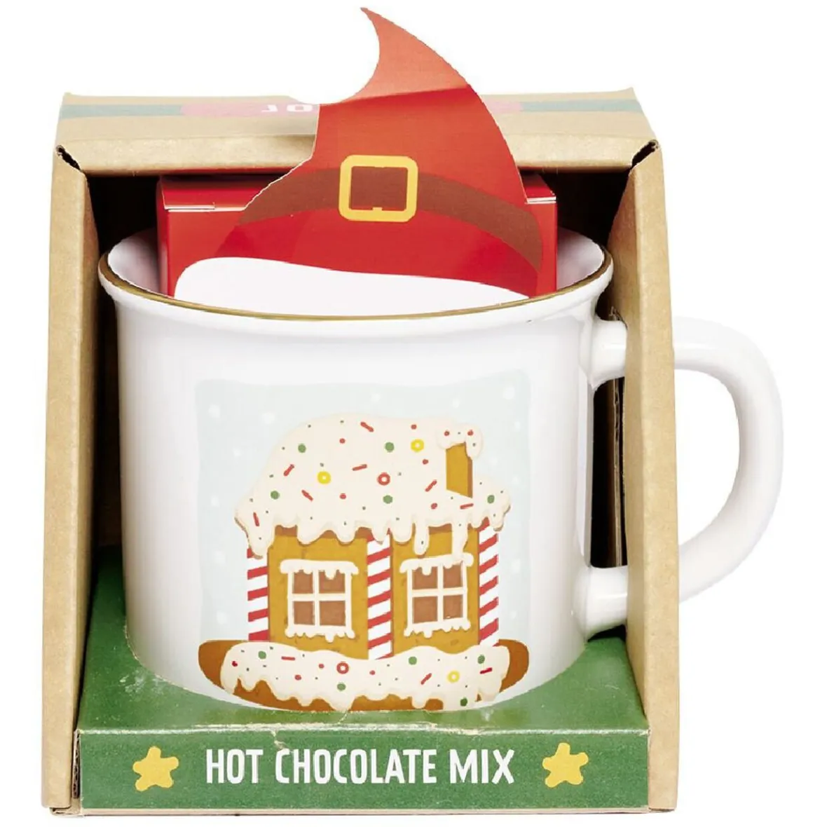 Préparation Culinaire<Gifi Kit mug de Noël préparation chocolat chaud