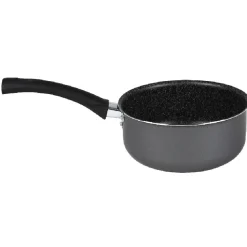 Cuisson<Gifi Lot 1 poêle + 1 casserole aluminium effet pierre